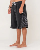 Rusty Mens Tombstones Hybrid Waist Boardshorts