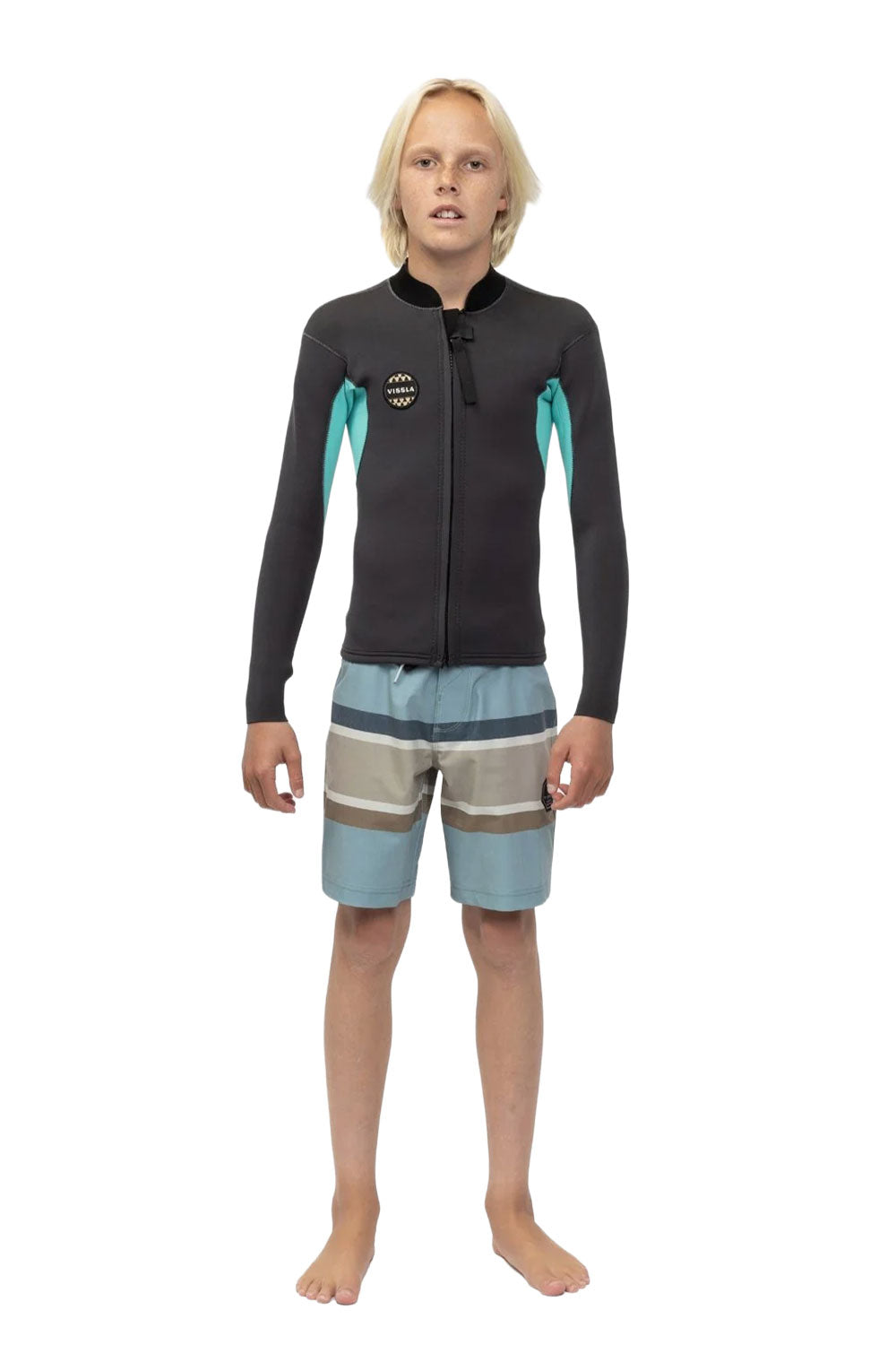 Vissla Boys Solid Set Boys 2mm L/S Jacket