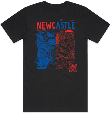 DISTANT LOCAL X NEWCASTLE - BETTER THAN LEGO TEE - ADULT