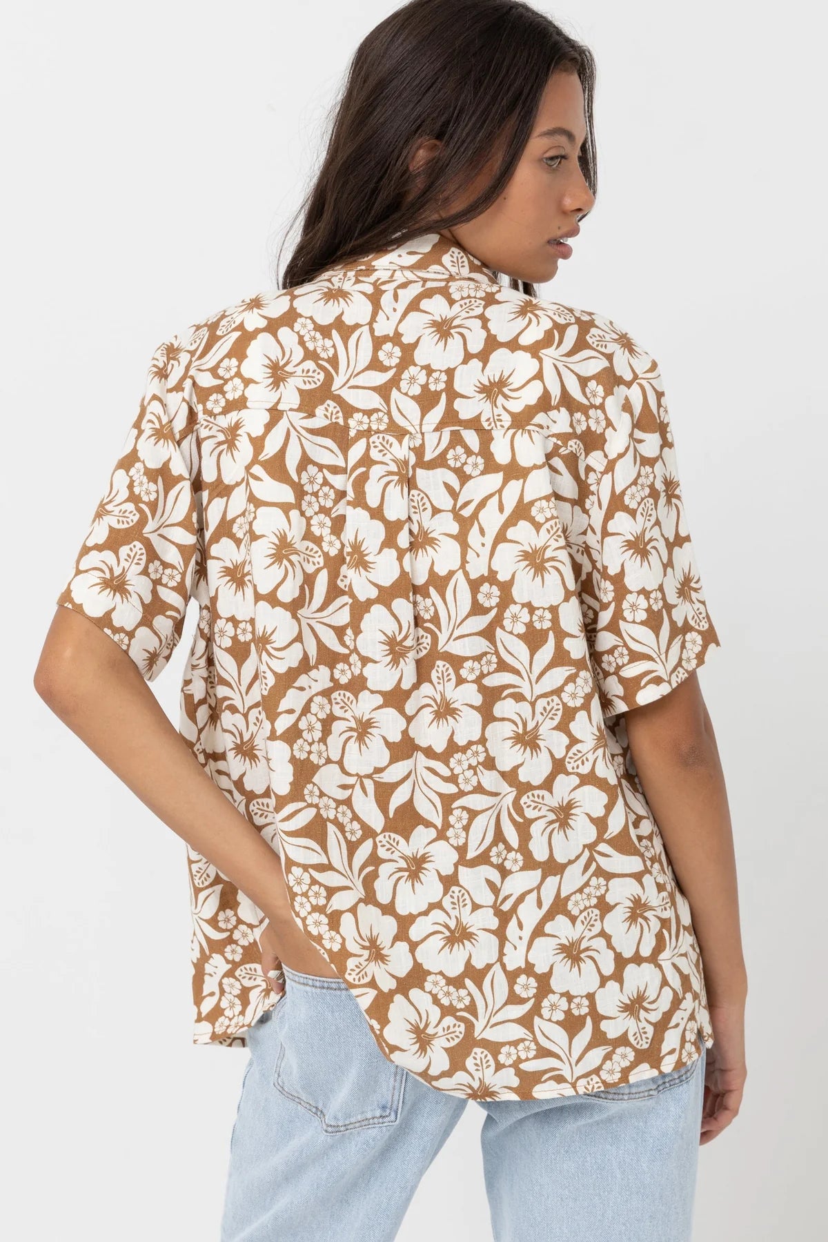 Rhythm Womens Pacific Short Sleeve Shirt