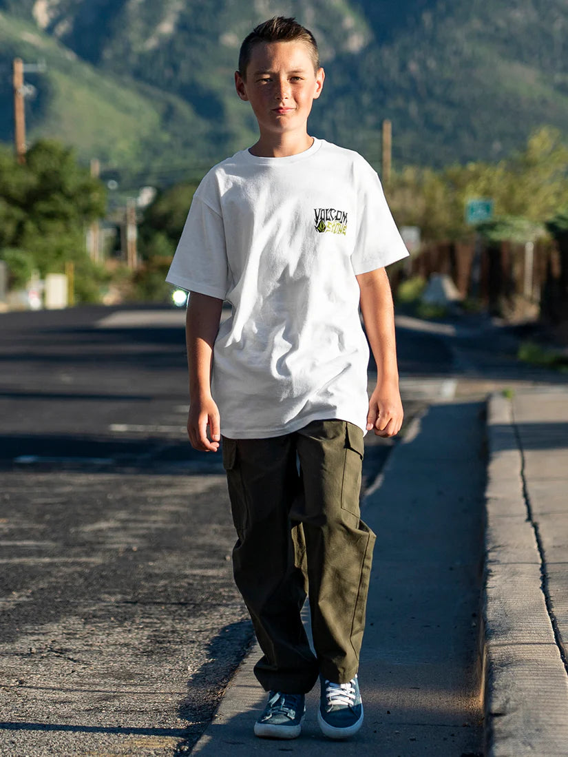 Volcom Big Boys Eyecolades Short Sleeve Tee