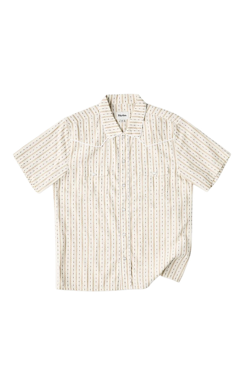 Rhythm Lone Pine Stripe S/S Shirt