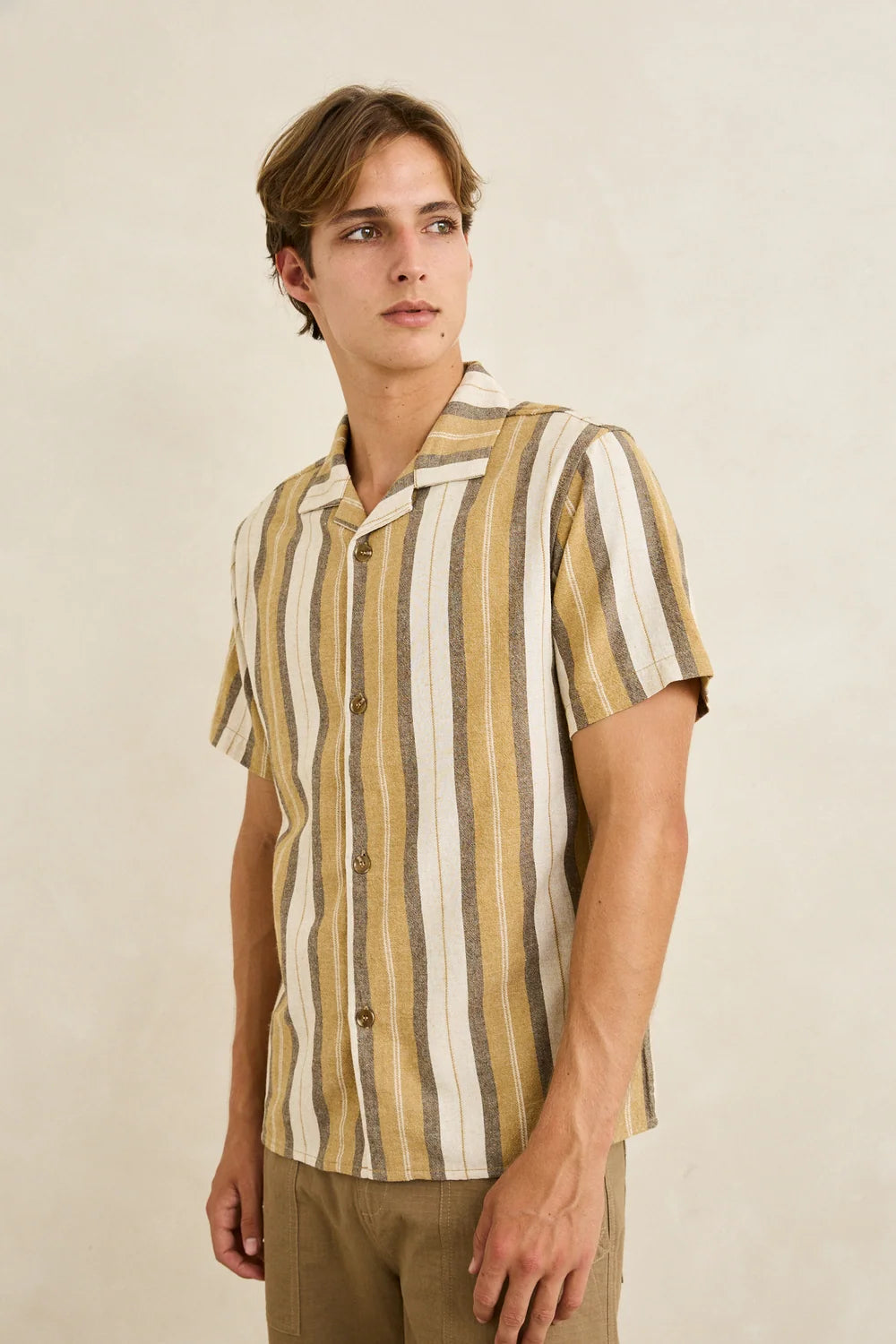 Rhythm Vacation Stripe S/S Shirt