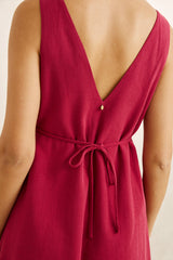 Rhythm Sunny Days Linen Mini Dress