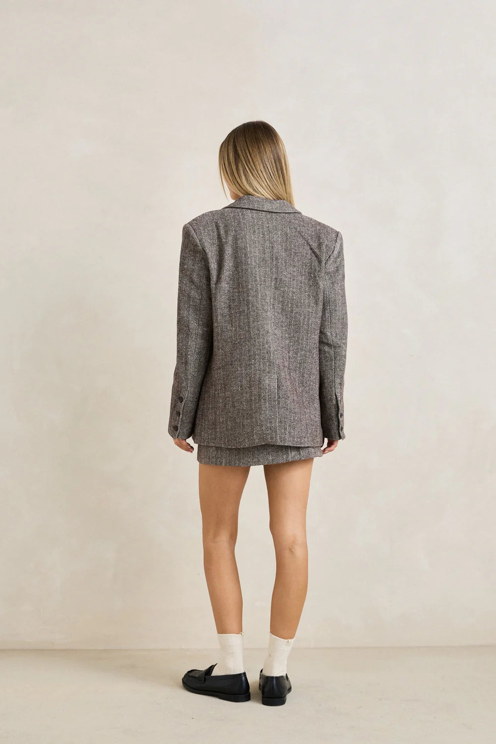Rhythm Herringbone Blazer