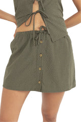 Rhythm Louise Check Skort