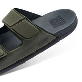 Reef Mens Cushion Tradewind Slides Olive
