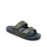 Reef Mens Cushion Tradewind Slides Olive