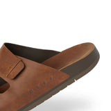 Reef Mens Ojai Two Bar Sandals - Dark Brown