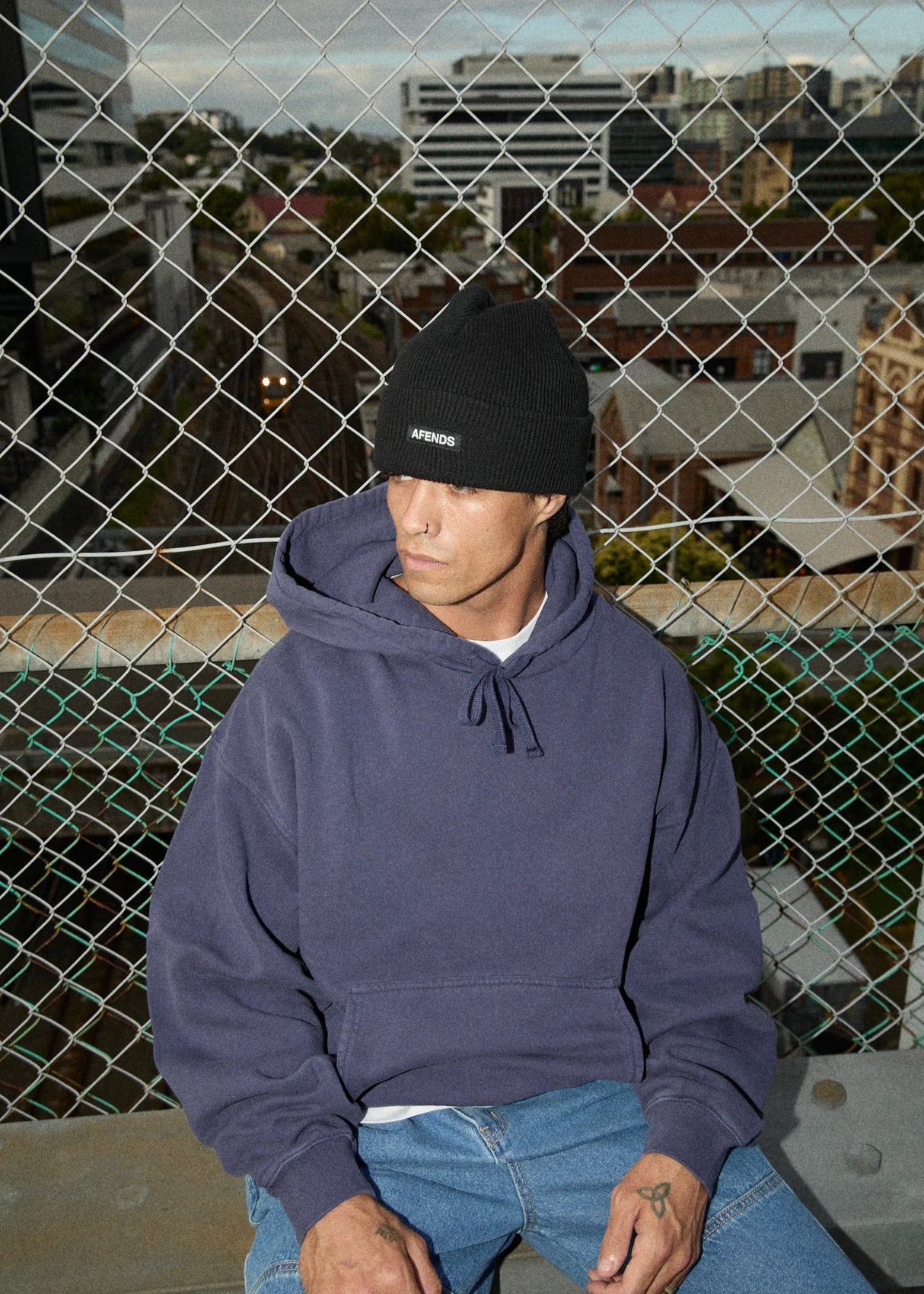 Afends Genesis Boxy Pull On Hood