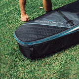 Ocean & Earth Quad Coffin Shortboard Cover Black/Red - 7'6"