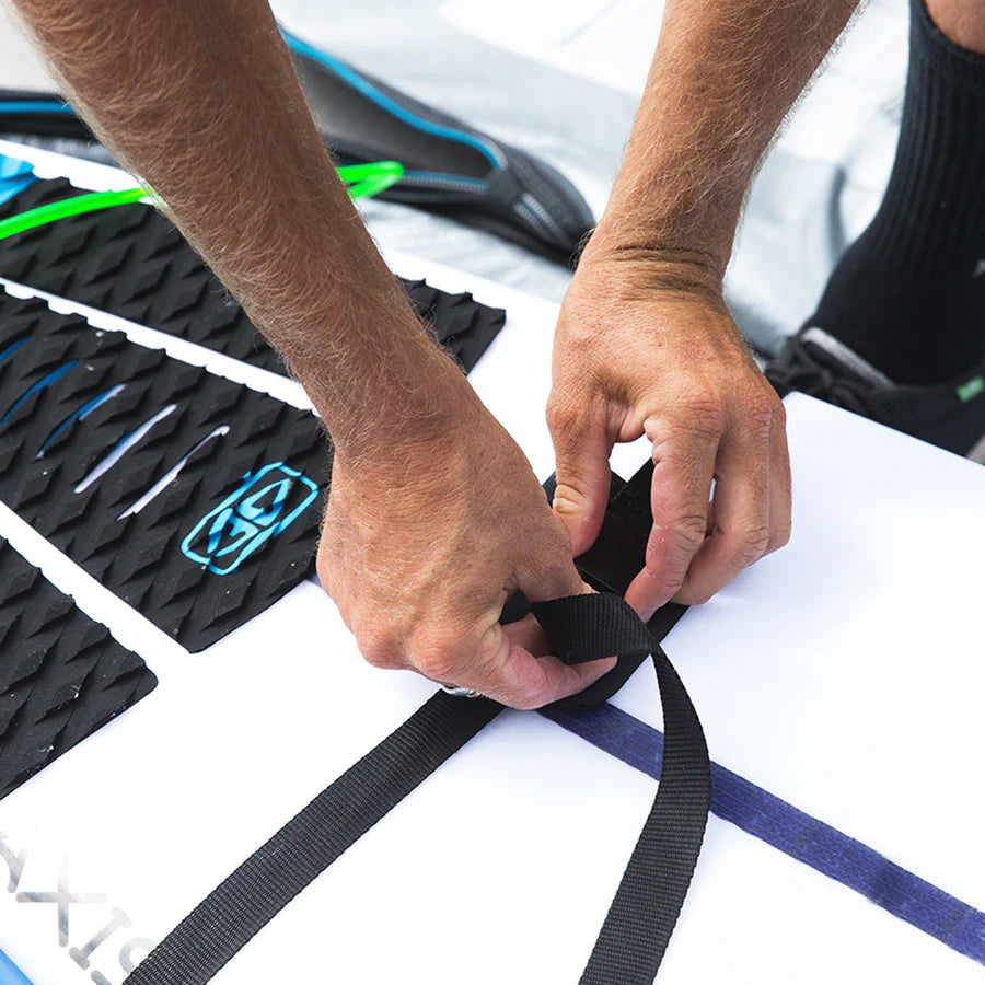 Ocean & Earth Quad Coffin Shortboard Cover Black/Red - 7'6"