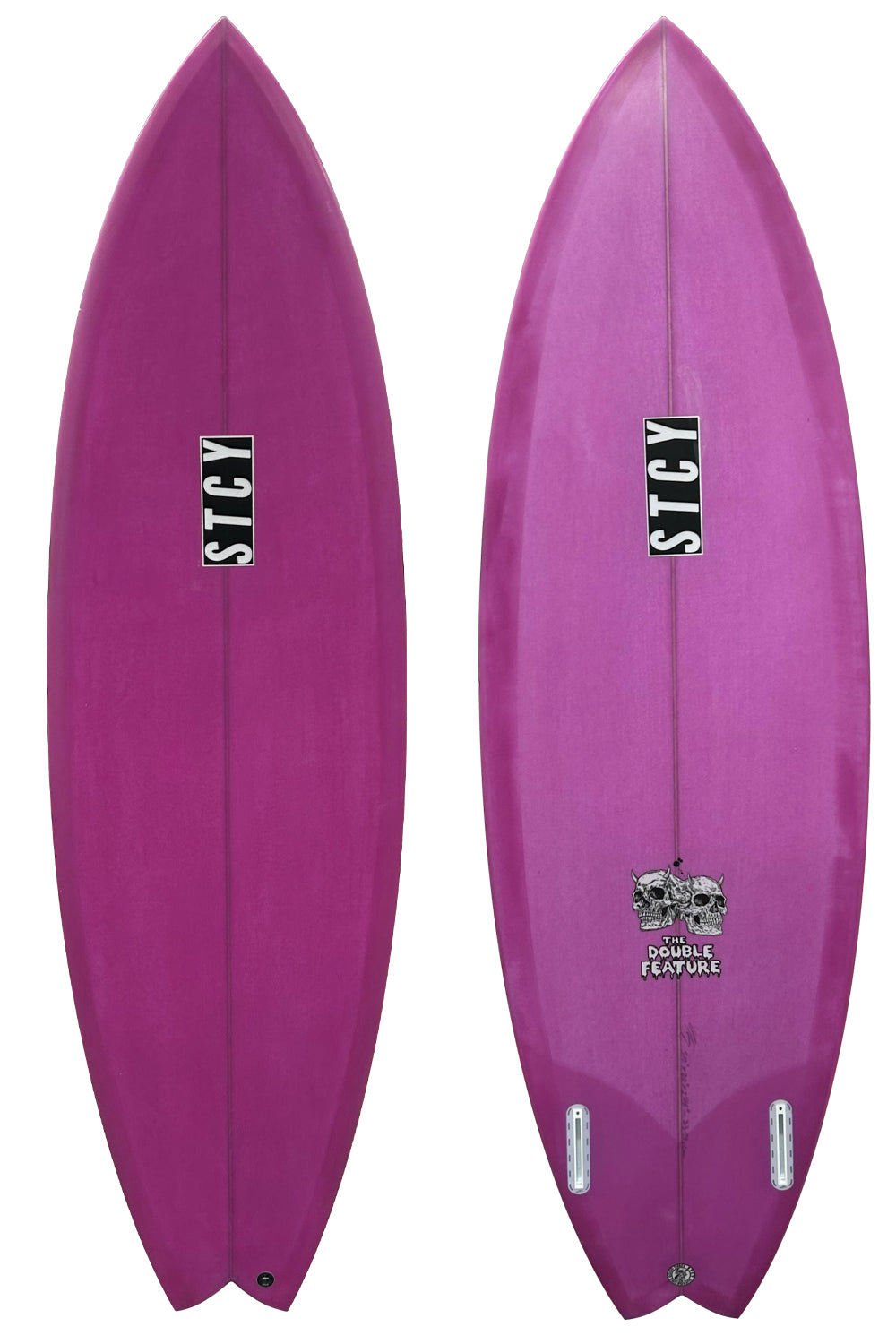 Stacey Double Feature Fish Surfboard - Tint