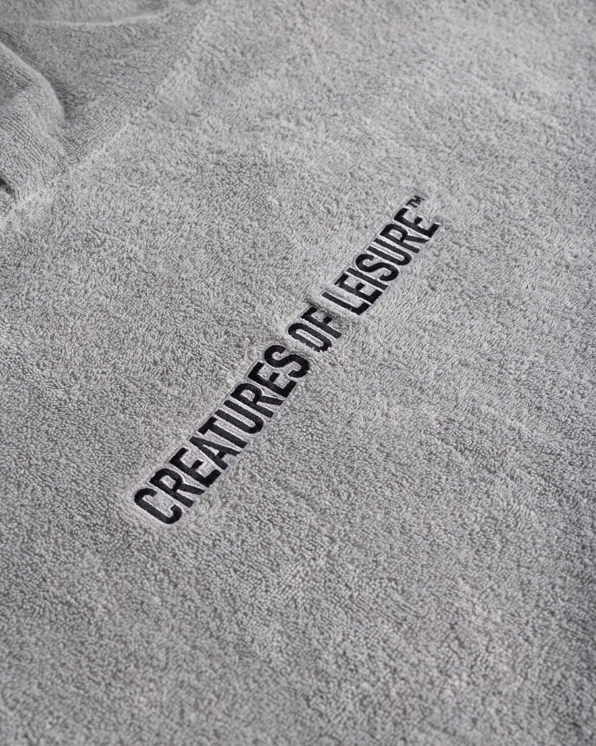 Creatures of Leisure Icon Poncho - Titanium