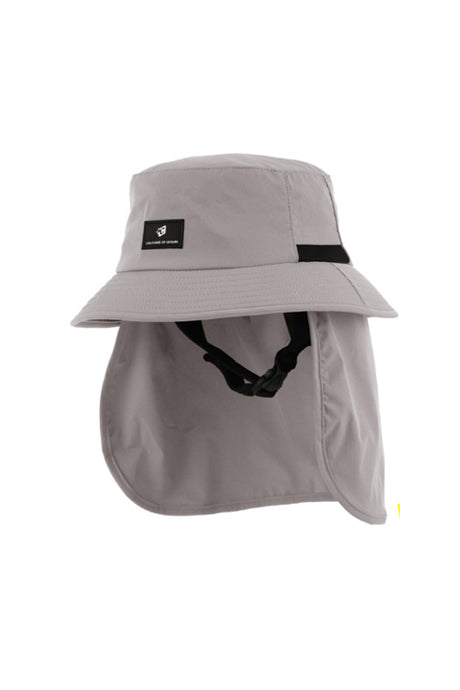 Creatures of Leisure Legionnaire Reliance Surf Bucket Hat - Titanium | Sanbah Australia