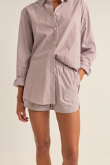 Rhythm Womens Zephyr Stripe Beach Short