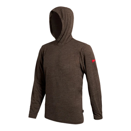 Florence Marine X Mens Airtex Long Sleeve Hooded Shirt