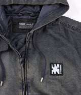 Former Enigma Hooded Denim Jacket