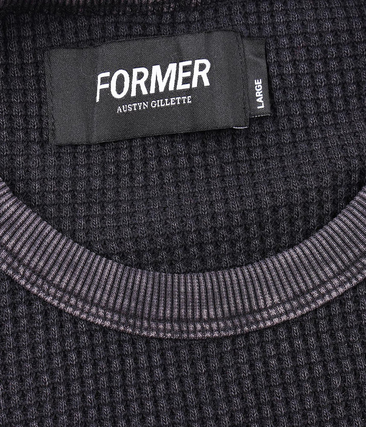 Former AG Long Sleeve Waffle Shirt