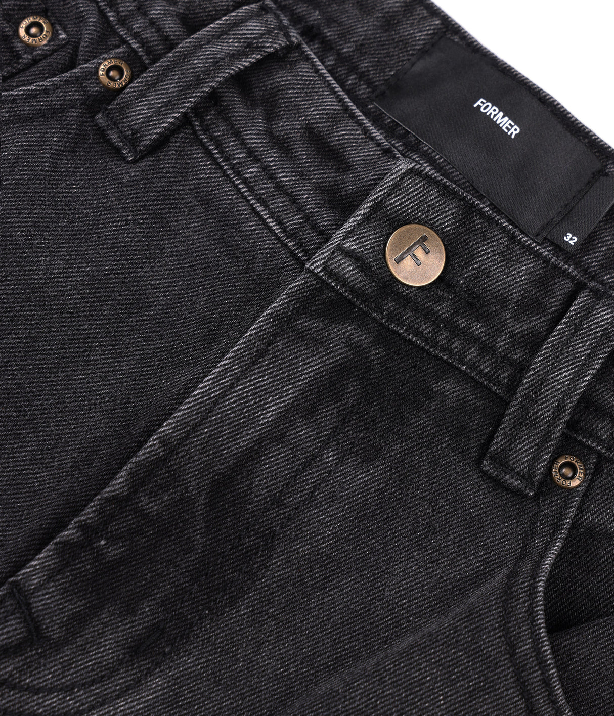 Former Crux Denim Pant - Washed Black