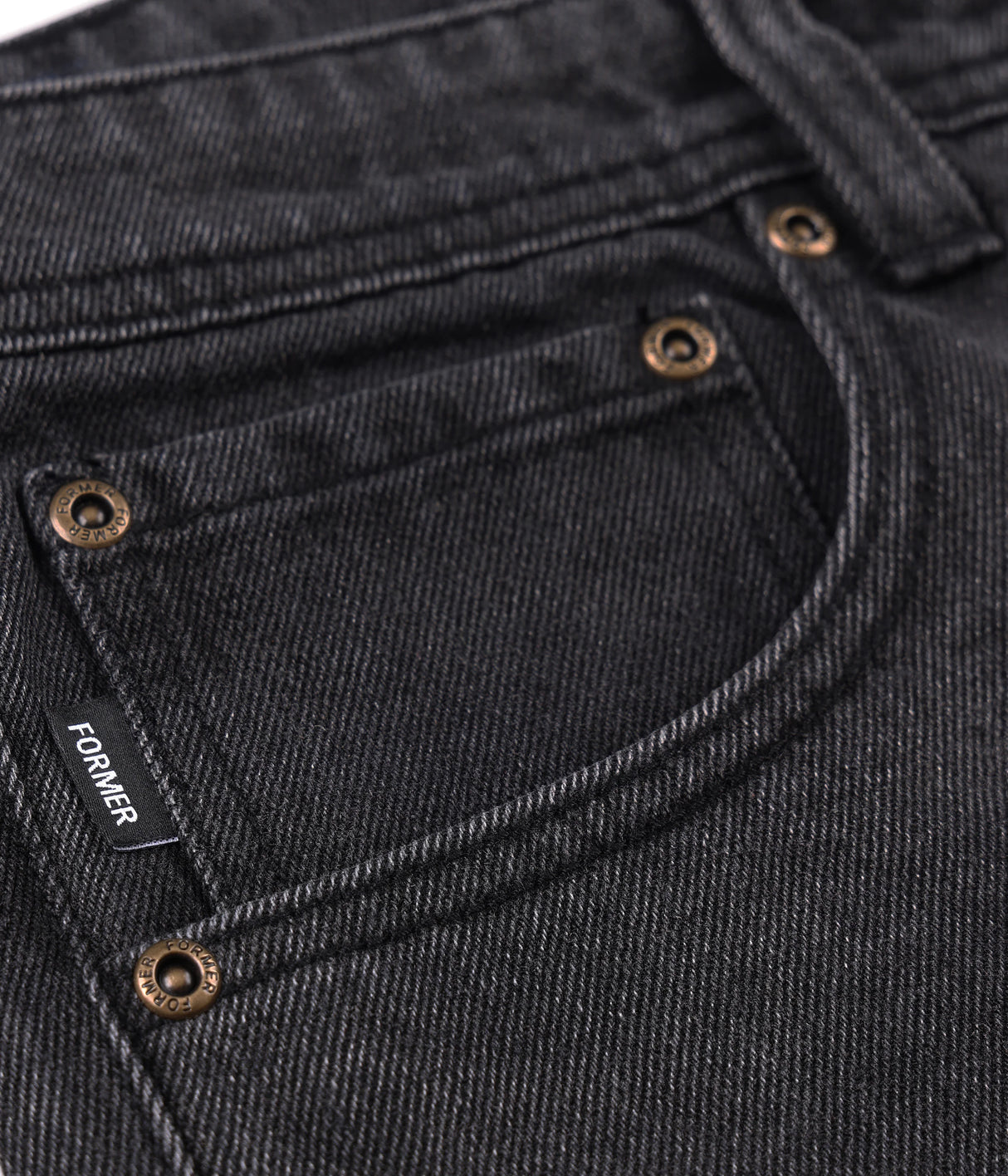 Former Crux Denim Pant - Washed Black