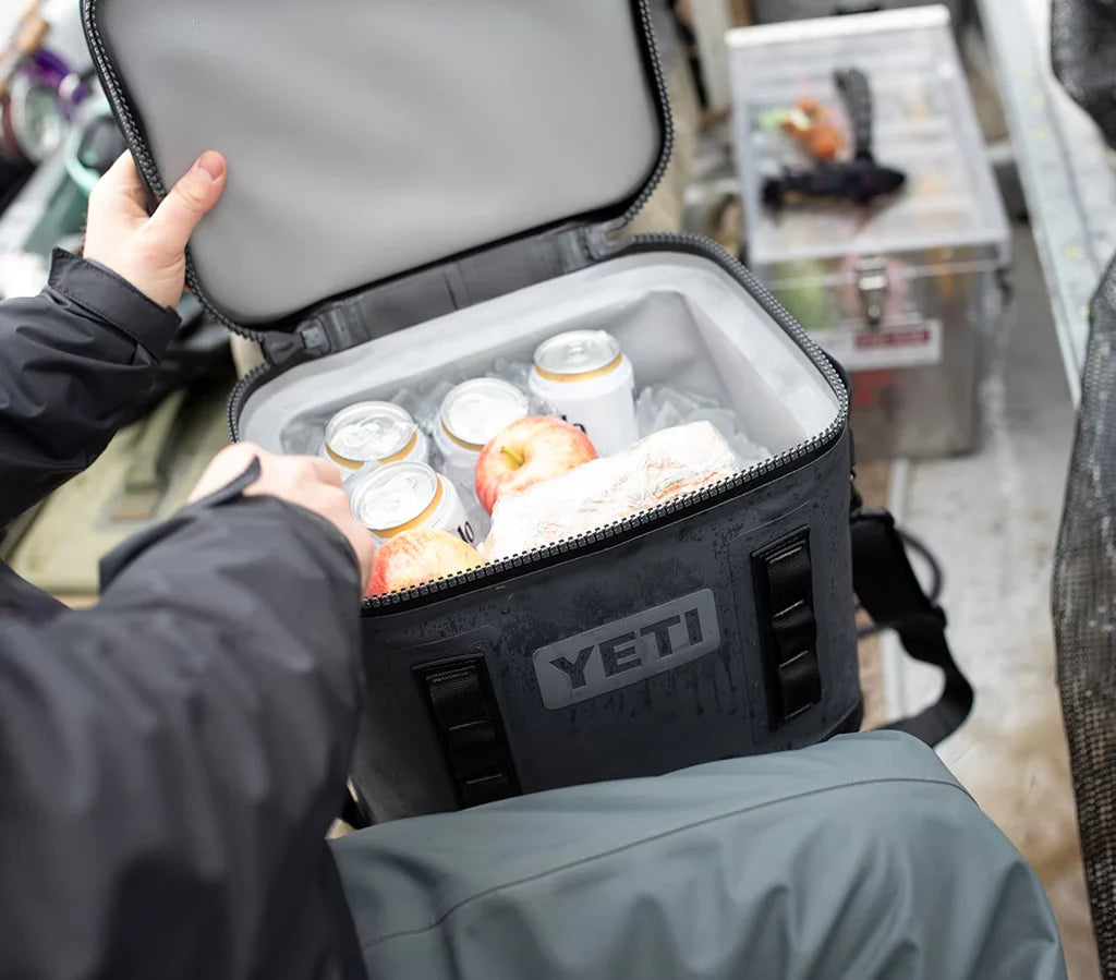 YETI Hopper Flip 18 Navy in the Portable Coolers department at