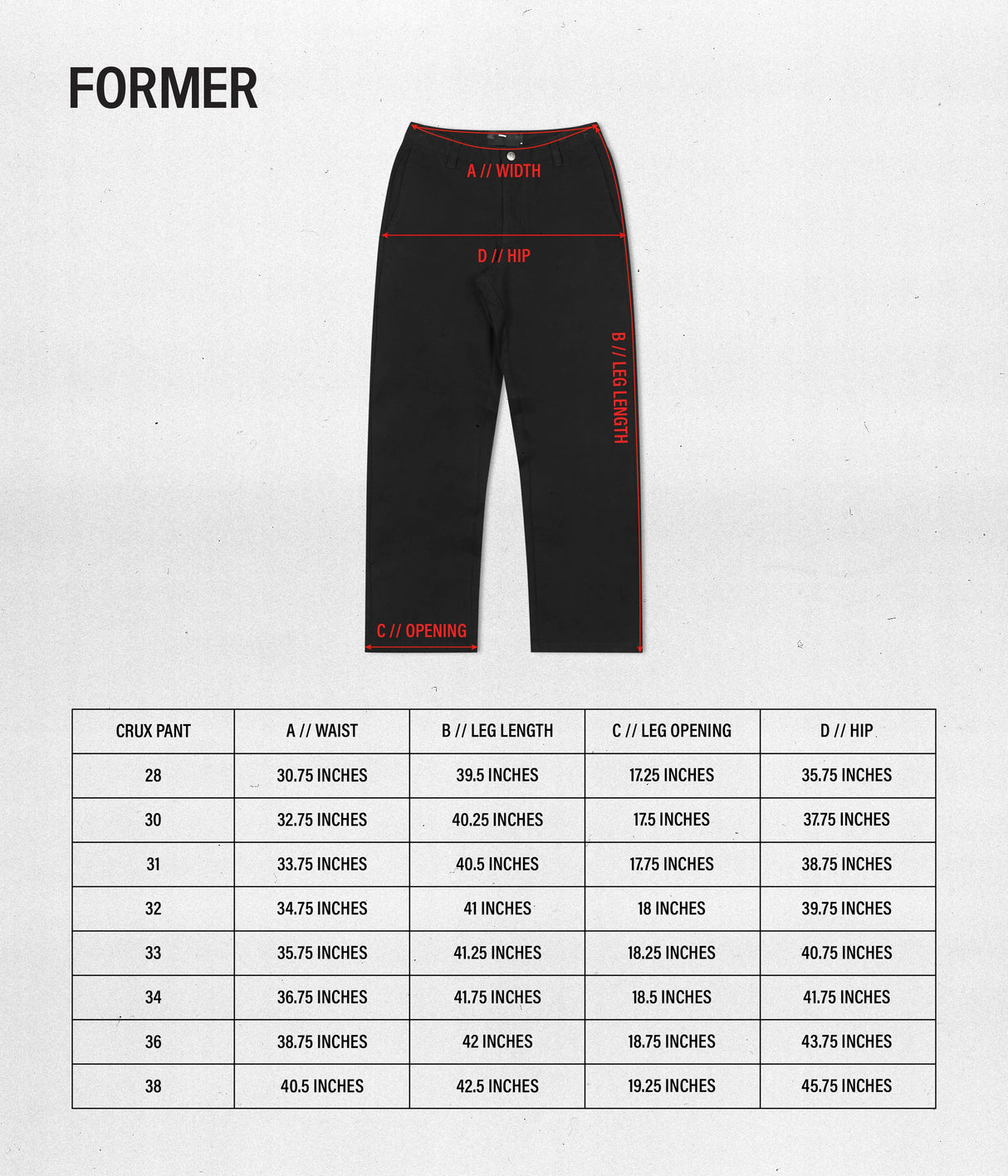 Former Crux Pant