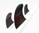 Futures Fins 3/2 Reverse Alpha Twin + 1