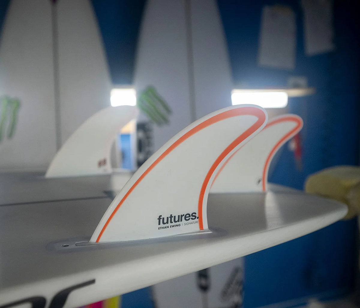 Futures Fins Ethan Ewing Signature Fiberglass Thruster Fin Set (Grom/XS)