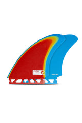 Futures Fins Pyzel Bobcat Twin Fin Set - Rainbow