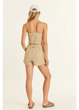 Sisstrevolution Peek Woven Tank