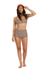 Sisstrevolution La Playa High Waist Short Swim Bottom