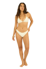 Sisstrevolution Waves Terry Triangle Top Swim Top