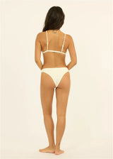 Sisstrevolution Waves Terry Triangle Top Swim Top