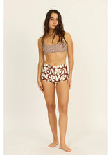 Sisstrevolution See Ya' Later Reversible Swim Top