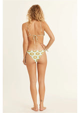 Sisstrevolution Flowers In The Sky Triangle Bikini Top