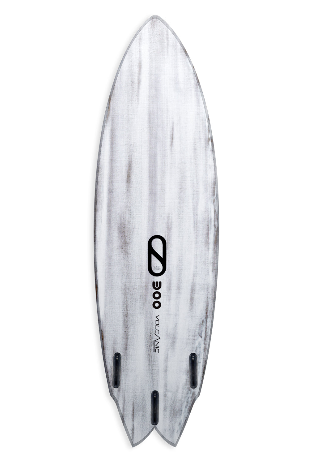Slater Designs Great White Twin Volcanic Surfboard - FREE ENDORFINS TWIN FIN SET