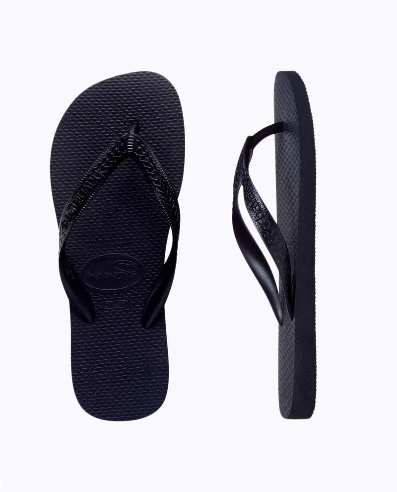 Havaianas Kids Top Black Thongs