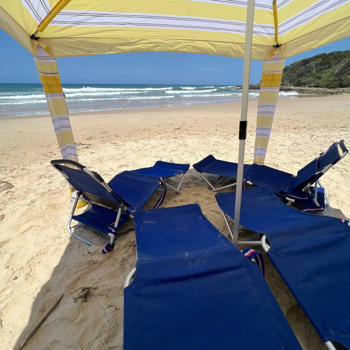 CoolCabana 5 Beach Cabana Tent Shade