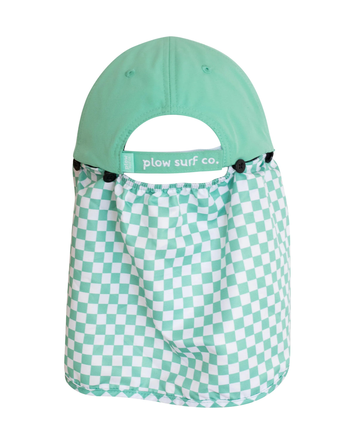 Plow Surf Co Mint Check Surf Cap