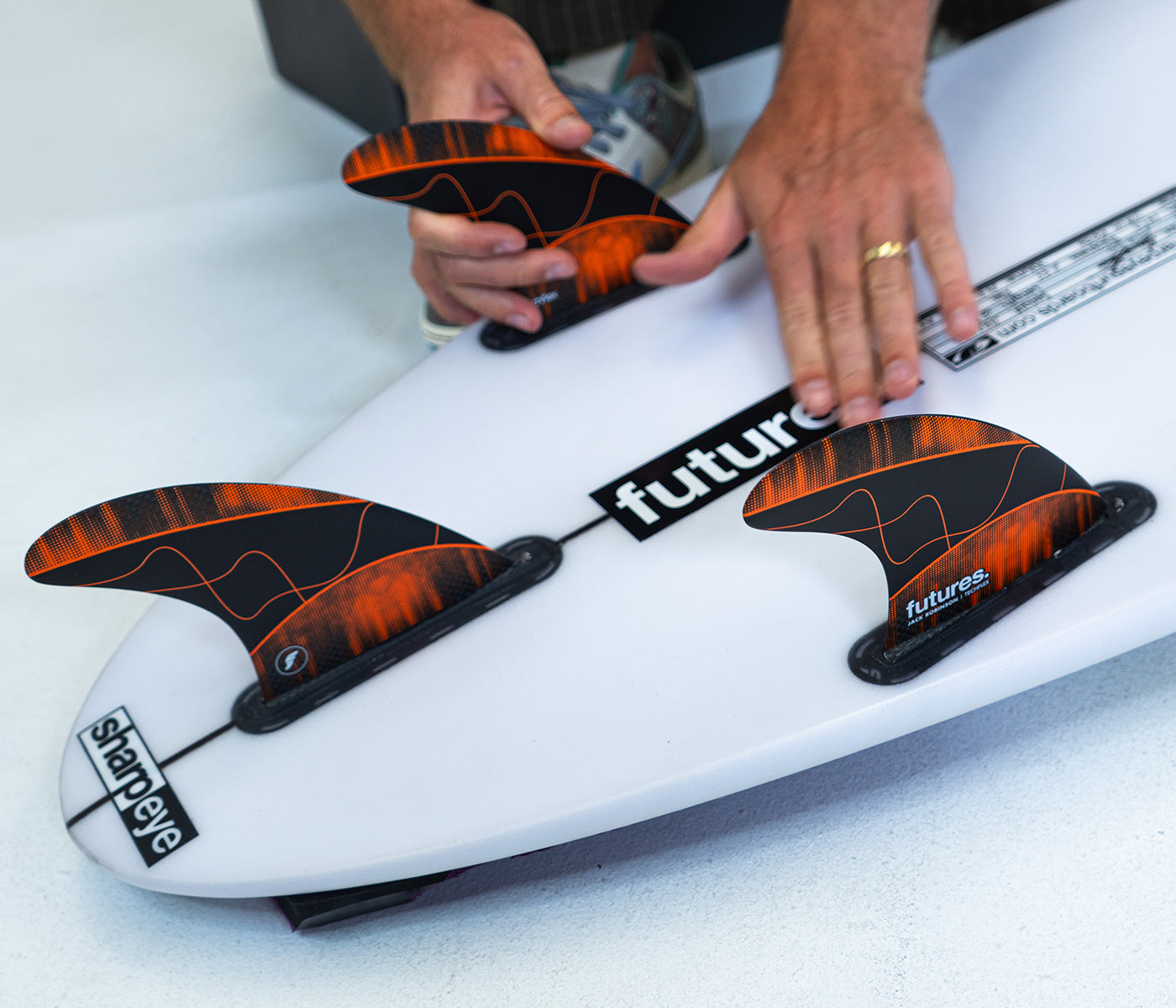 futures Jack Robinson シグネチャーフィンセット Jack Robinson Signature | Thruster Fins | Futures Fins US