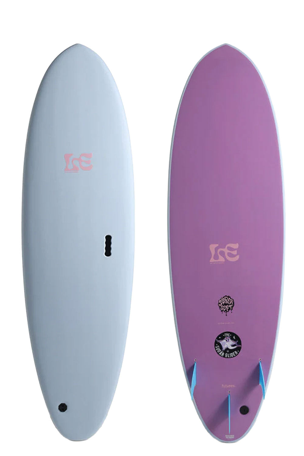 Mick Fanning Softboards X Laura Enever Supersoft Sugar Glider Softboard - Fins Included
