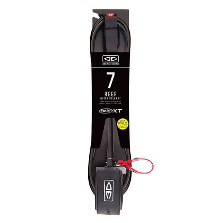 7ft Ocean Earth Reef Quick Release One-XT Leash