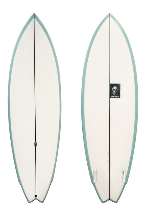Chris Christenson Lane Splitter Swallow Tail Surfboard