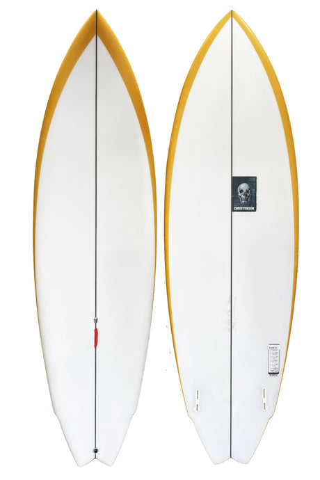 Chris Christenson Lane Splitter Swallow Tail Surfboard