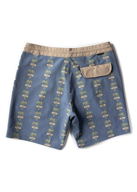 Vissla Mens Atomic Palms 17.5" Boardshort