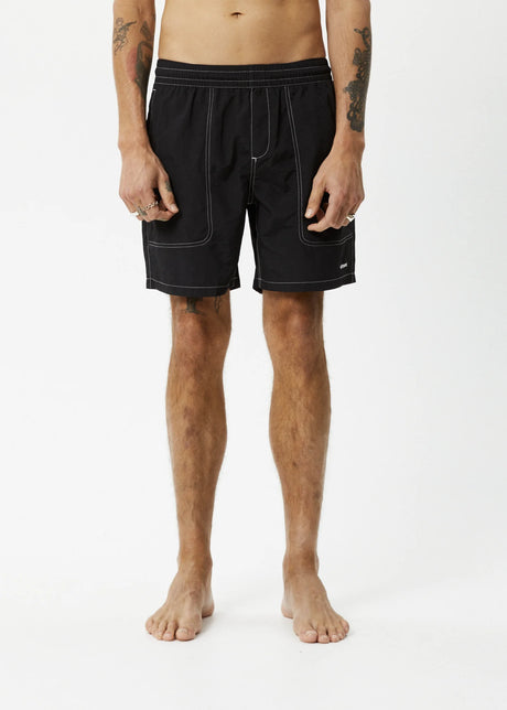Afends Baywatch Recycled Swim Short 18"