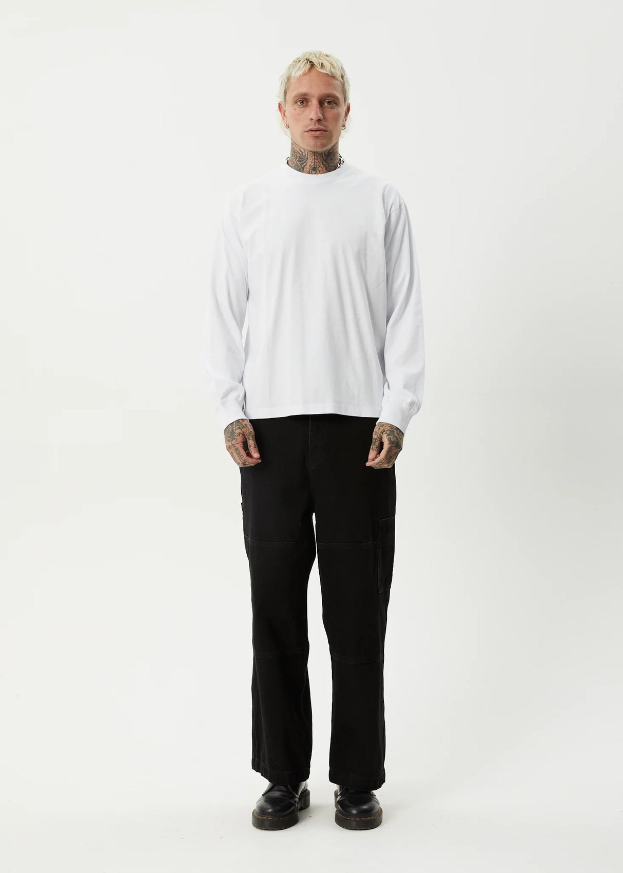 Afends Genesis Boxy Long Sleeve Tee