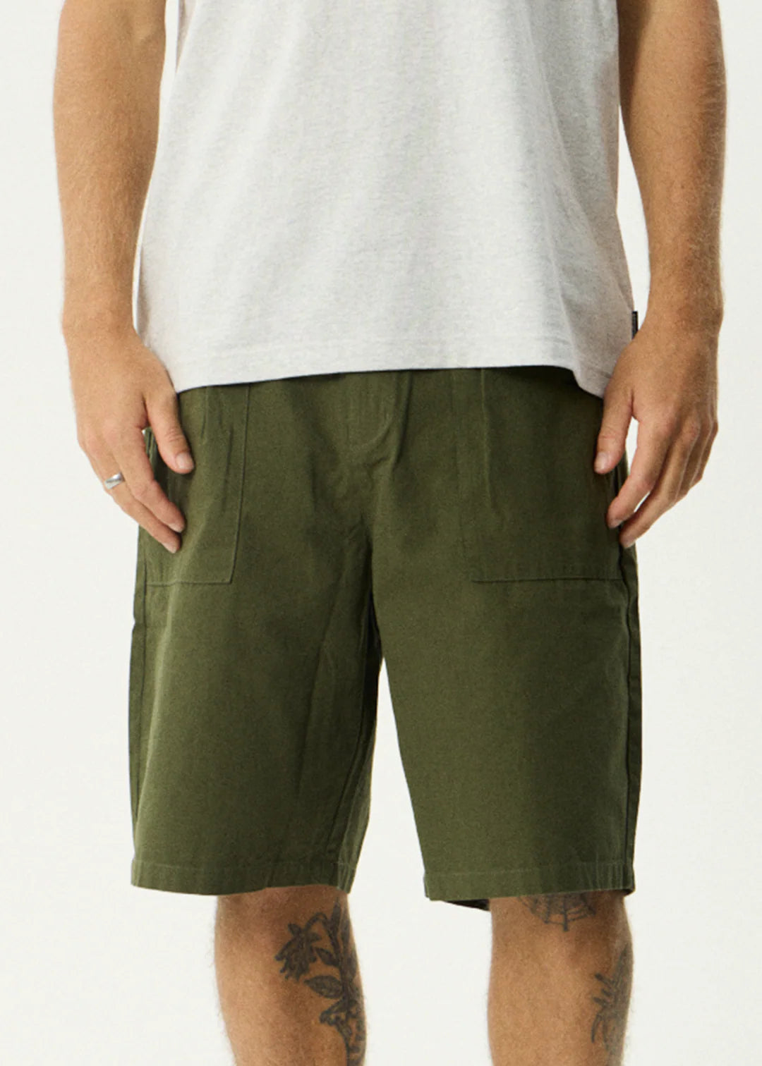 Afends Glider Pleated Short 22"