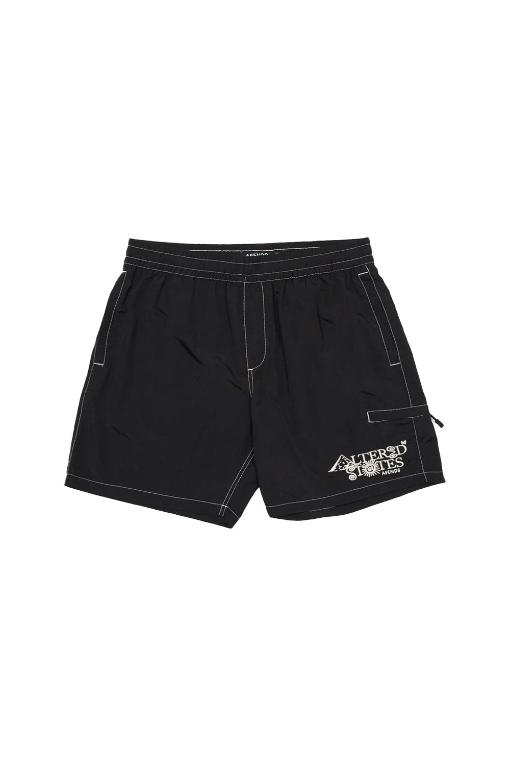 Afends Deep State Baywatch Swim Short 18"